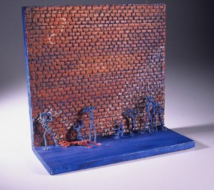 ¡Ay país! ¿Hay país? Alambre-madera. 20x20x9 cm. Año 2002 ¡Ay país! ¿Hay país? Alambre-madera. 20x20x9 cm. Año 2002