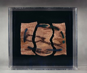 Pisadas en la arena. 20x17x4cm. Año 1988